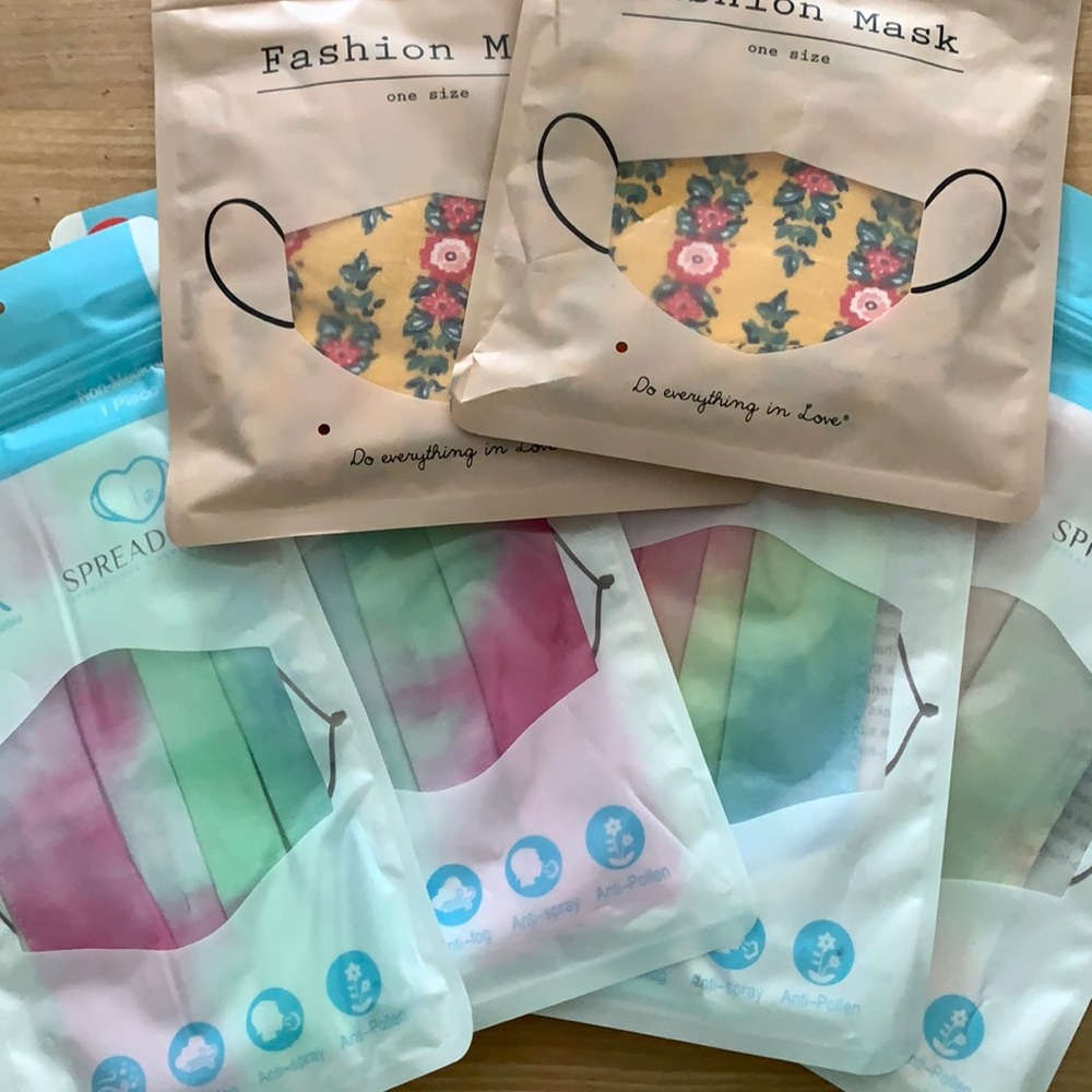 6 non medical adult fashion masks